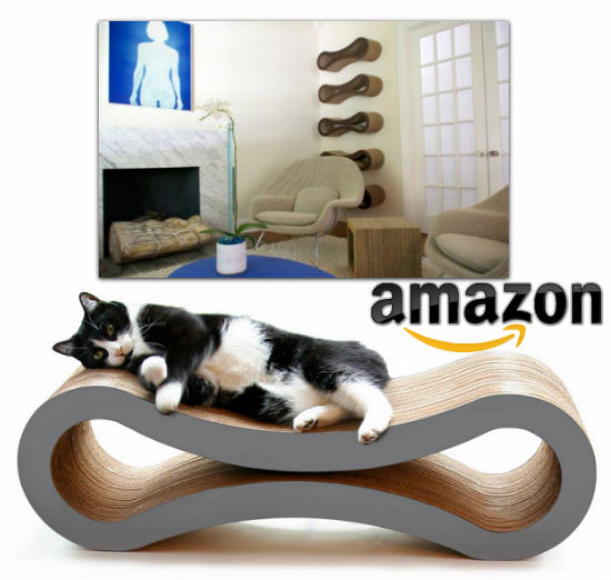 PetFusion Cat Scratcher Lounge Deluxe