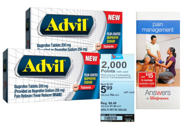 Advil Film Coated Tablets a $0.99 en Walgreens