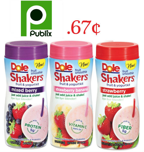Dole Smoothie Shakers