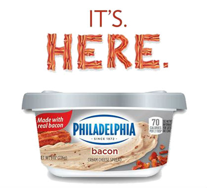 PHILADELPHIA bacon Cream Cheese