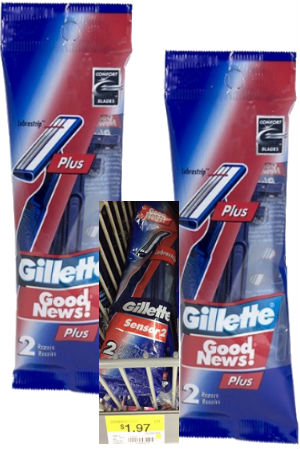 Gillette Good News Disposable Razors