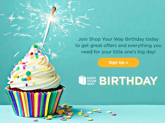 Shop Your Way Birthday