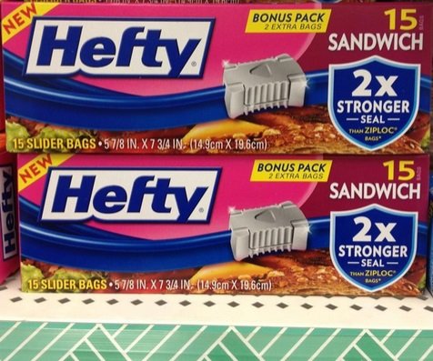 Hefty Slider Sandwich Bags Just $0.50 At Dollar Tree!