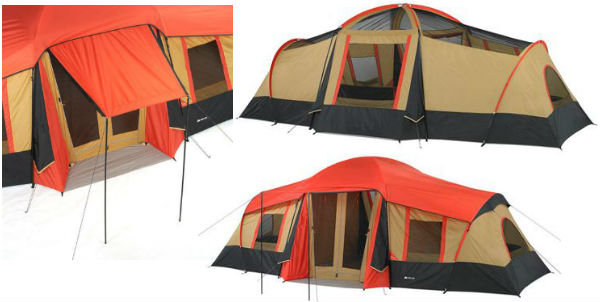 Ozark Trail 3-Room 10-Person Vacation Tent