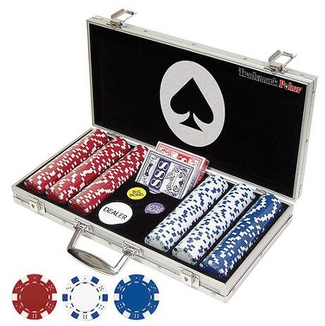 Trademark Poker Maverick 300 Poker Chip Set