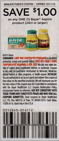 Bayer coupon