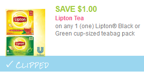 Lipton coupon