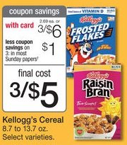 Kelloggs Cereals