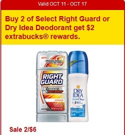 Right Guard Deodorant CVS