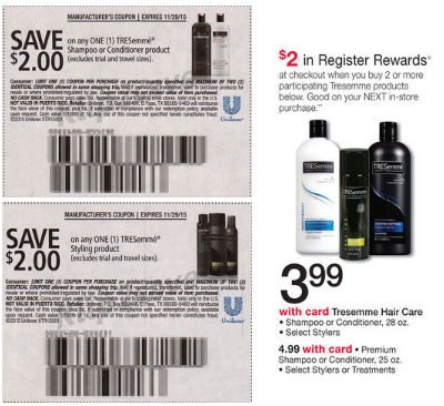 TRESemme coupons
