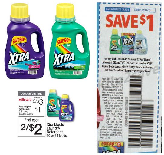 Xtra Liquid Laundry Detergent