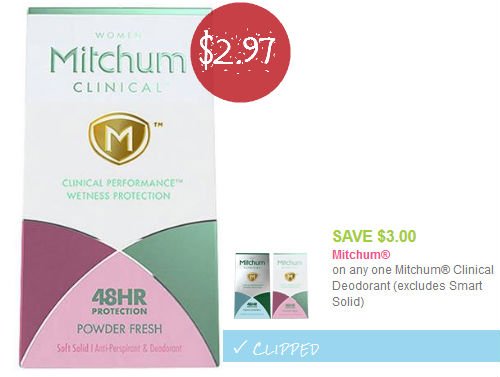 Mitchum Clinical Deodorant