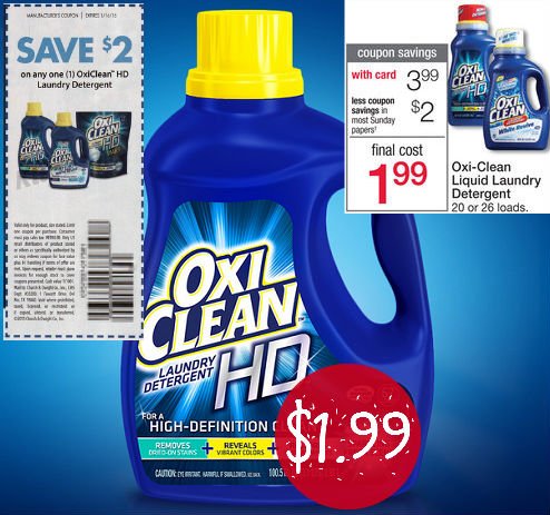 OxiClean HD Liquid Laundry Detergent