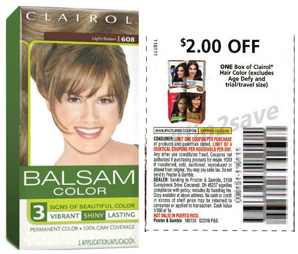 Clairol Balsam Hair Color