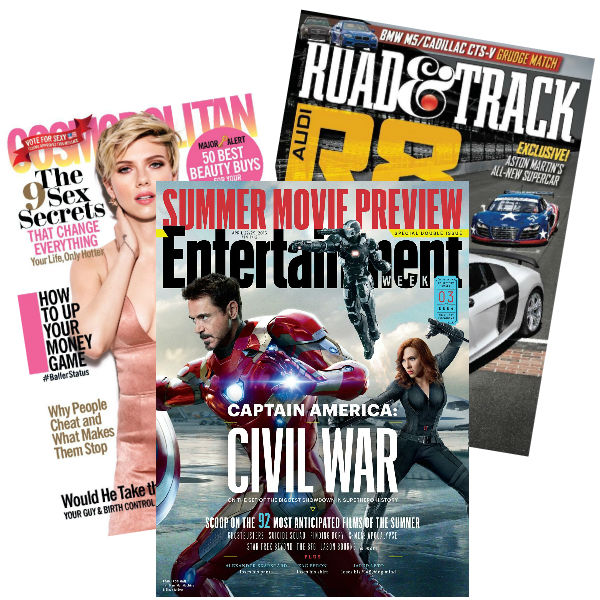Magazines Starting at $5, As Low as $0.18/Issue – Today ONLY!