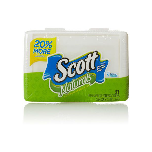 Scott Naturals Cleansing Cloths
