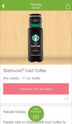 Starbucks Iced Coffee - ibotta