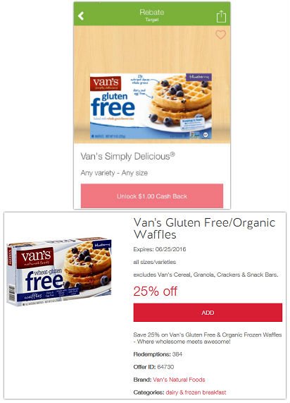 Vans Gluten Free Waffles - Target