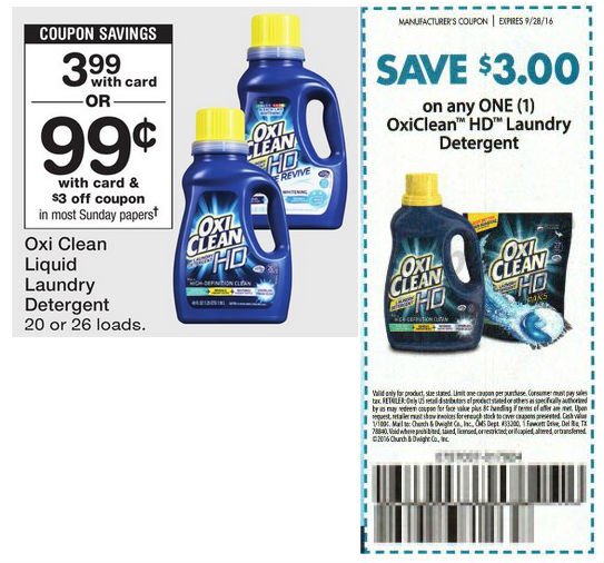 OxiClean HD Laundry Detergent - Walgreens