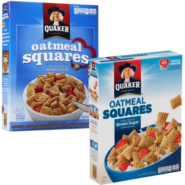 Cereal Quaker Oatmeal Squares