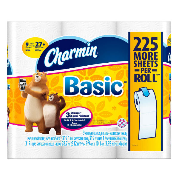 Charmin Basic 9 ct