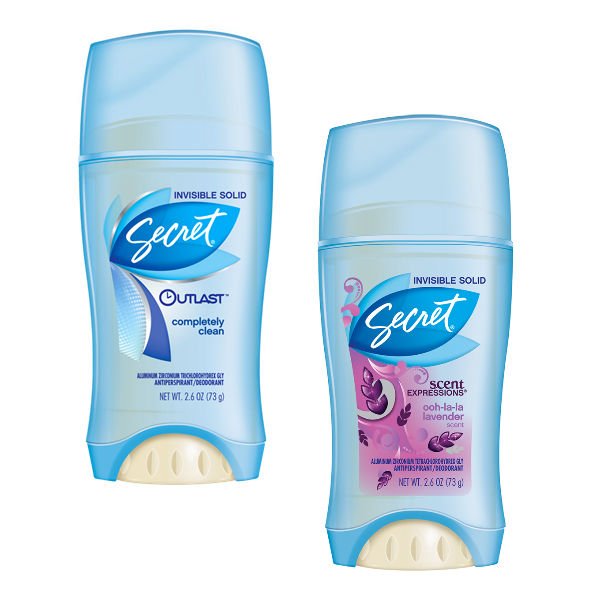 Desodorantes Secret