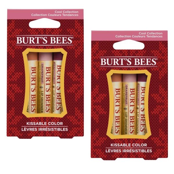 Burt's Bees Kissable Color Cool Collection Lip Shimmers