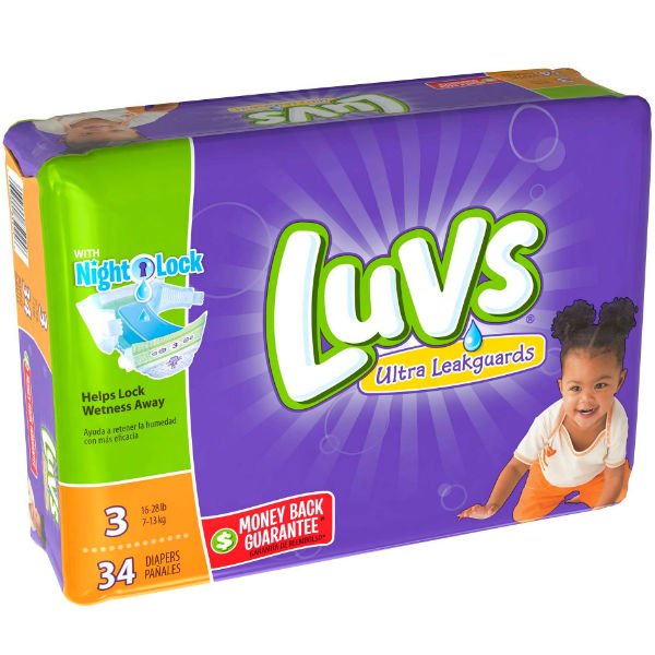 Luvs Jumbo Pack Diapers SOLO 2.49 en Target Cuponeandote