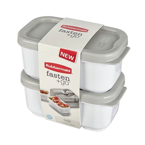 Rubbermaid Fasten+Go Food Storage Containers