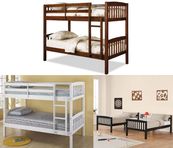 Essential Home Belmont Twin Bunk Bed