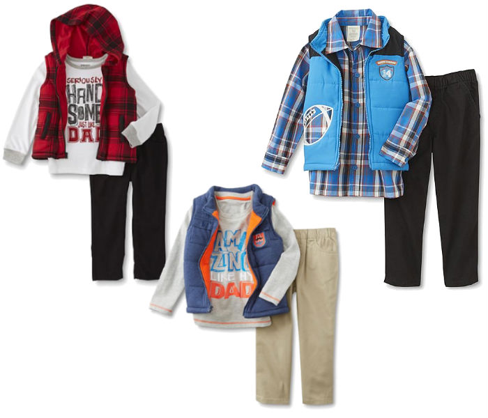 Wonderkids Infant & Toddler Vest Pants Shirt Sets
