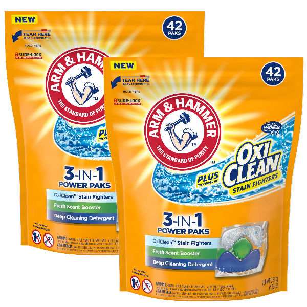 Read more about the article Detergente Arm & Hammer Power Paks a $0.95 en Family Dollar