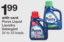 Purex Liquido de 24-33 lavadas a solo $1.99 en Walgreens | Cuponeandote