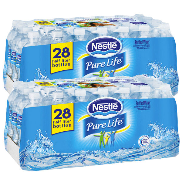 Caja de Agua Nestle Pure Life 28 ct