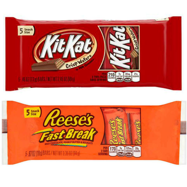 Reese's o Kit Kat Snack Size