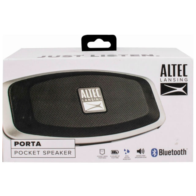 Bocina Altec Lansing Porta Bluetooth