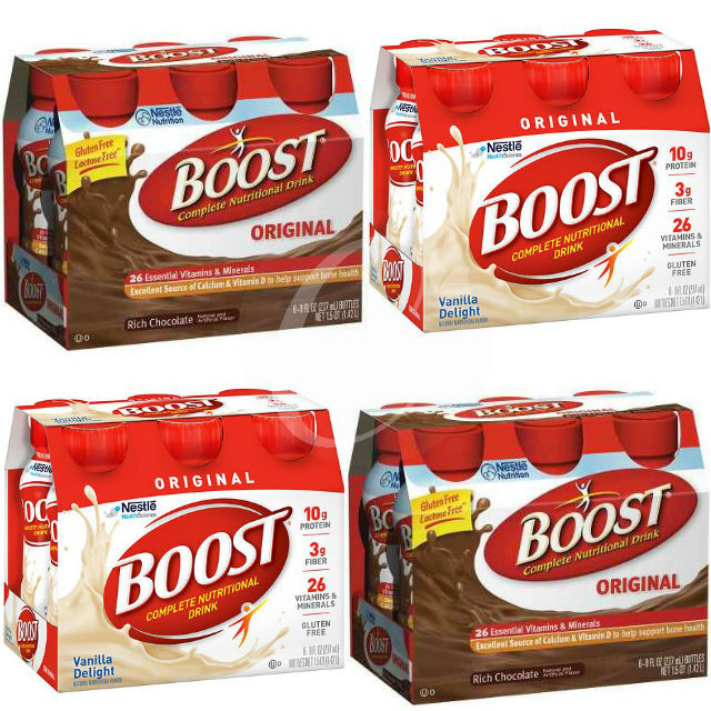 built boost drink mix nutrition facts