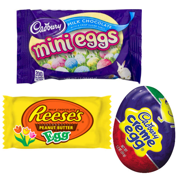 Chocolates de Easter