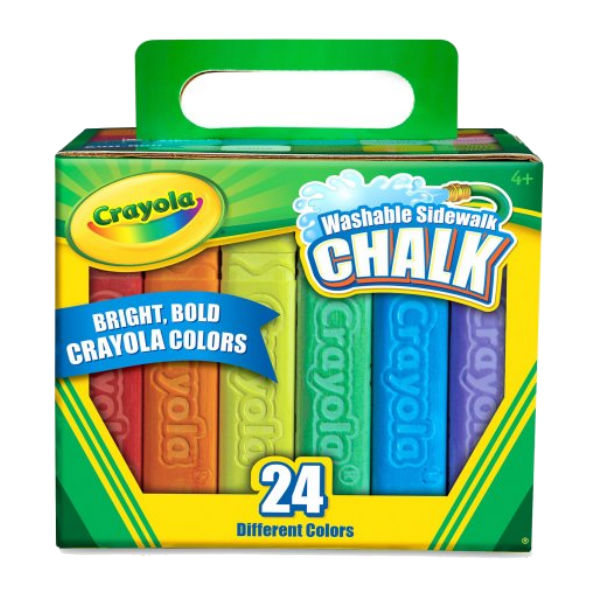 Crayola Sidewalk Chalk de 24 ct