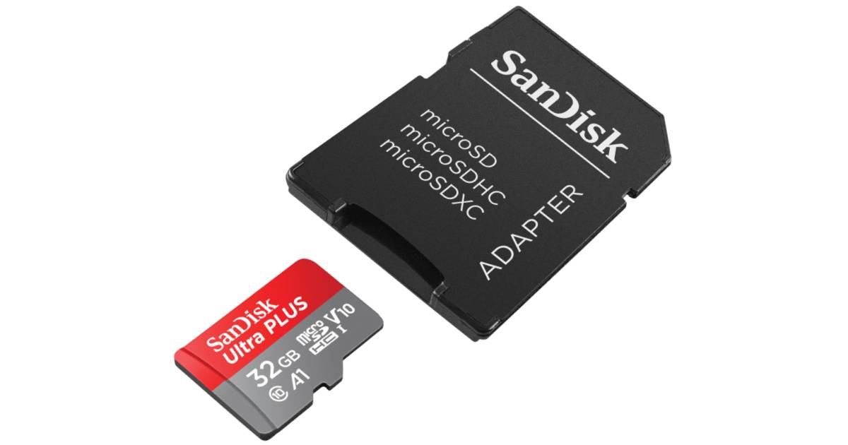 Memory Card SanDisk 32GB Ultra PLUS