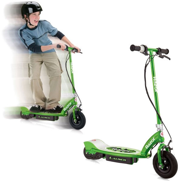 Scooter Electrica E100 (verde) a solo $69 en Walmart (reg $149)