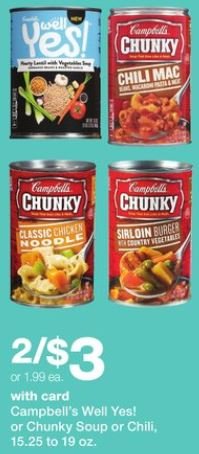 Campbells Well Yes Soup - Walgreens Ad 4-8-18