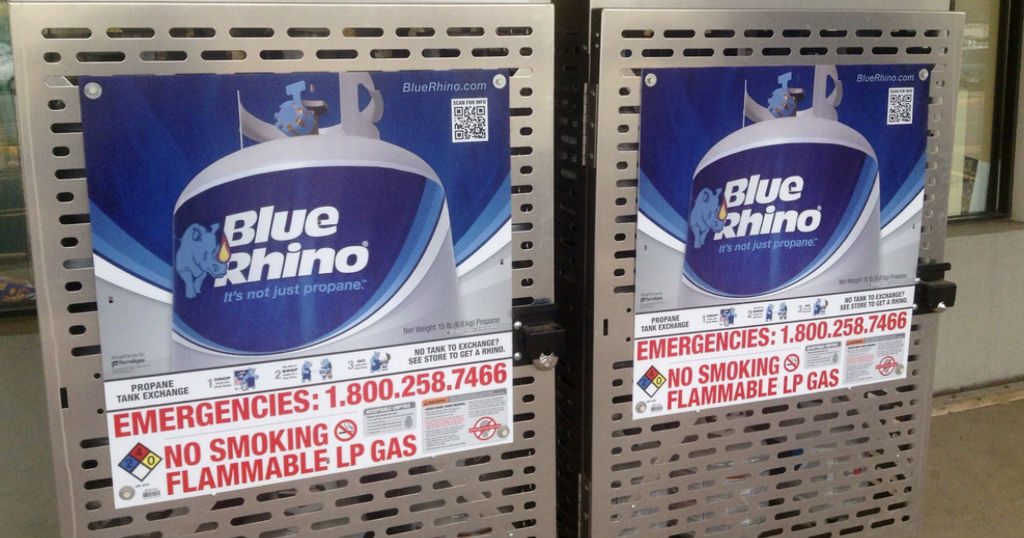 Cupón Digital de $5 en Gas Propano Blue Rhino para los que compran en Kroger