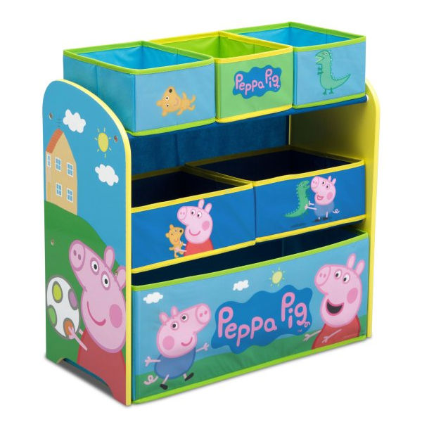 Peppa Pig Multi-Bin Toy Organizer