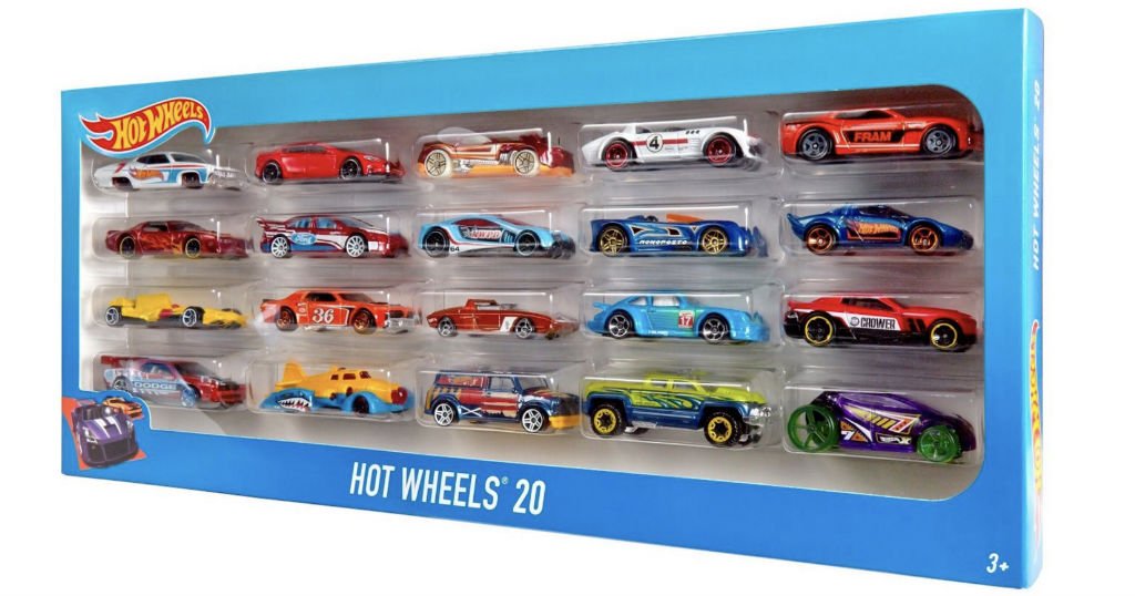 hot wheels 20 pack target