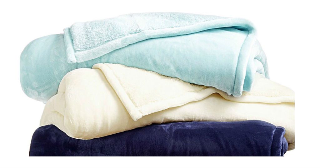 Blanket Luxe Reversible Plush Full/Queen Blanket