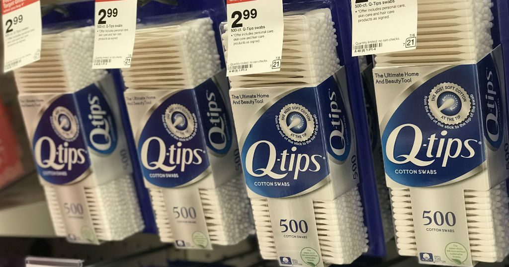 Cajas de Q-tips de 500 ct SOLO $1.74 en Target