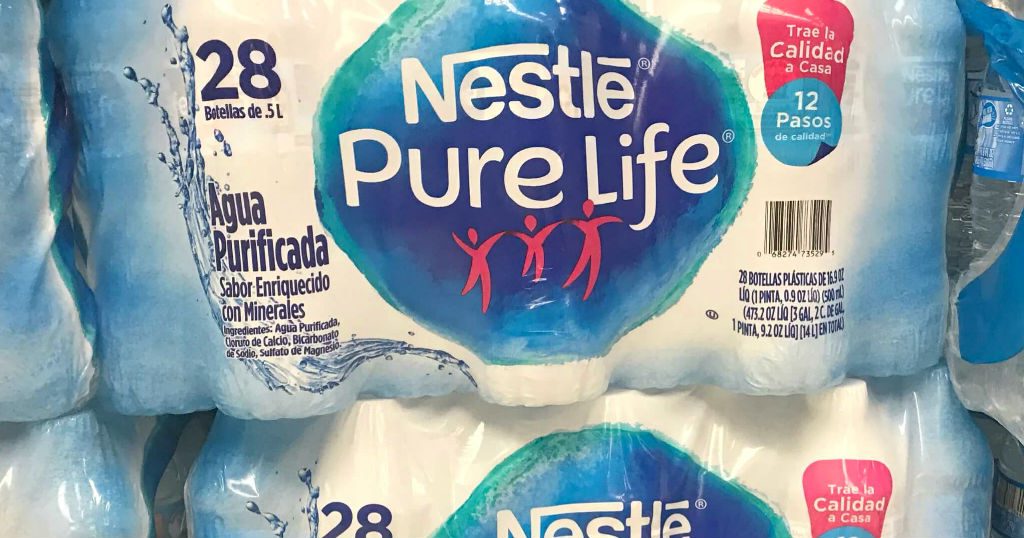 Caja De Agua Nestle Pure Life