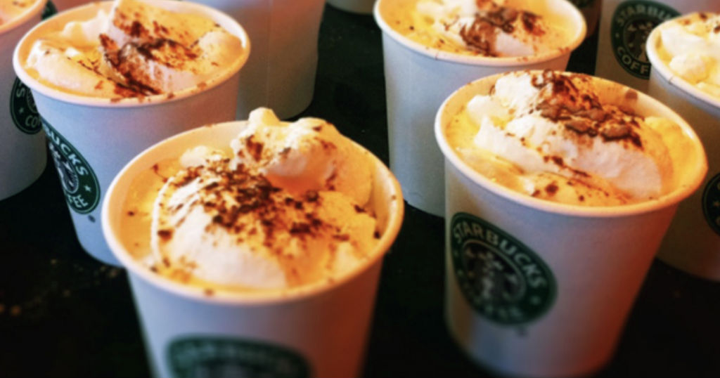 Bebidas de Otoño al 50% de descuento en los Starbucks de Target