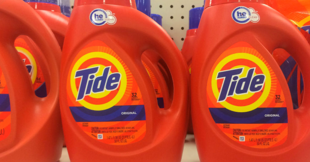 Detergente liquido Tide de 50 oz